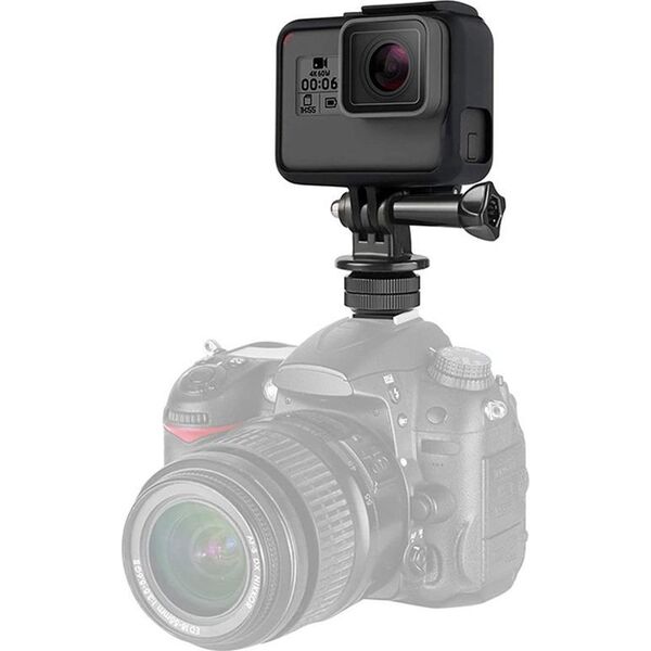 Hurtel Uchwyt na telefon kamerę sportową GoPro z obrotową głowicą Uchwyt na telefon kamerę sportową GoPro z obrotową głowicą