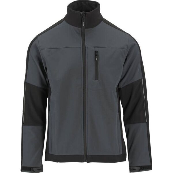 Kurtka męska Yato YATO KURTKA SOFTSHELL CZARNA-C. SZARA ROZM. XL