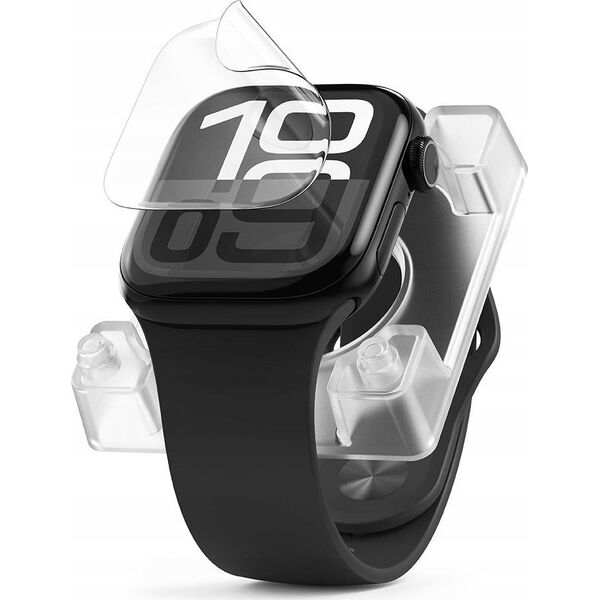 FOLIA OCHRONNA RINGKE DUAL EASY PRO 2-PACK APPLE WATCH 10 (42 MM) CLEAR