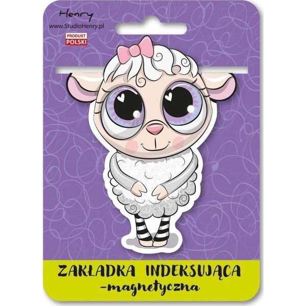 Zakładka magnetyczna - Owca