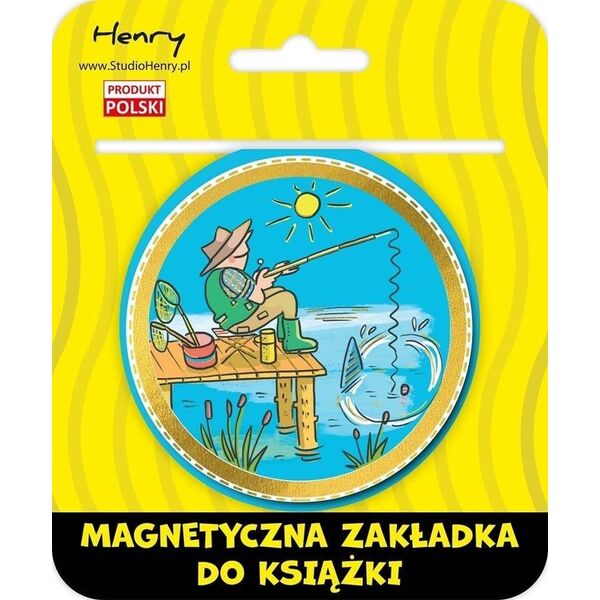 Zakładka magnetyczna kulka 2 ryby