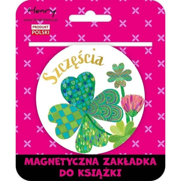 Zakładka magnetyczna kulka 2 koniczyna
