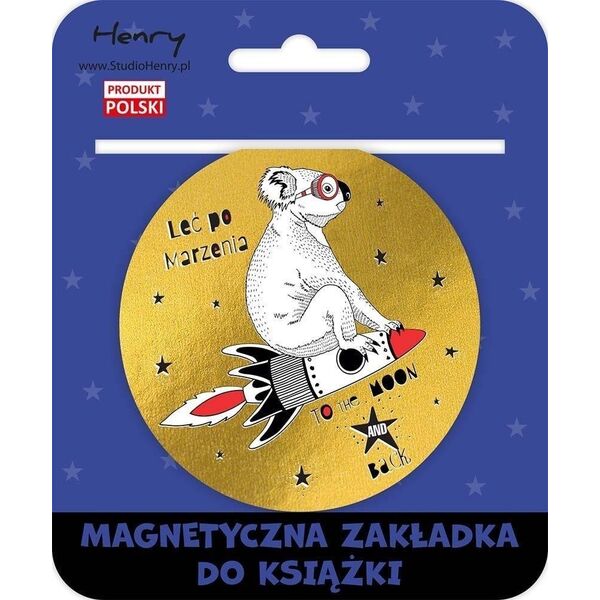 Zakładka magnetyczna kulka 2 odlotowiec