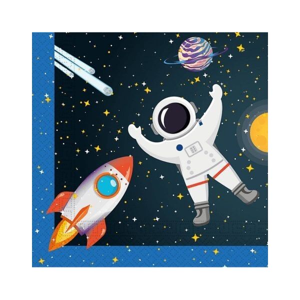 PROCOS Serwetki papierowe Rocket Space one size