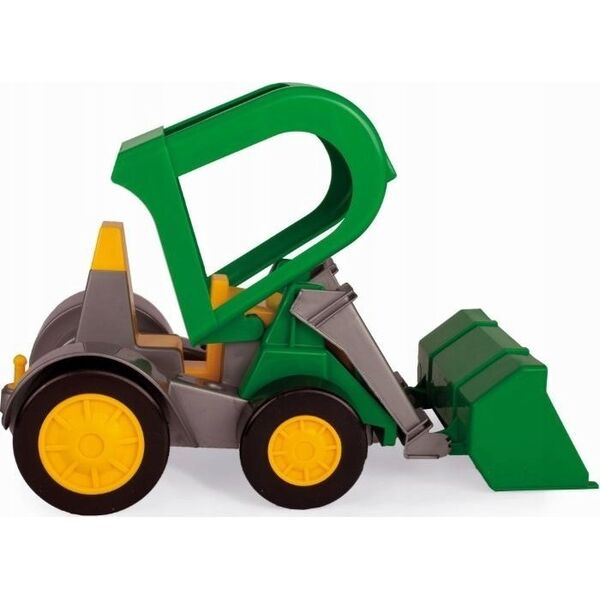 Wader Traktor-ładowarka z przyczepą na konia