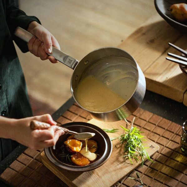 Fiskars Norden steel pot with long handle 1.8L