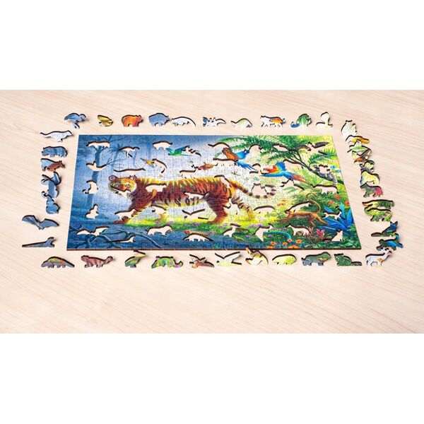 Ravensburger Ravensburger Wooden Puzzle Tiger in the Jungle (505 pieces)