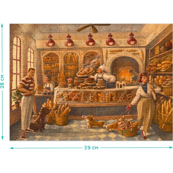 Dodo Puzzle "Piekarnia" 300 Elementów Układanka Zestaw Dla Dzieci I Dorosłych