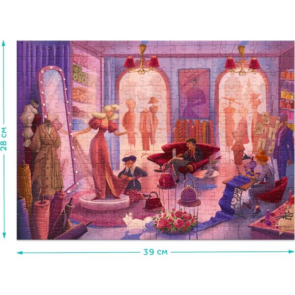 Dodo Puzzle "Atelier" 300 Elementów Układanka Zestaw Dla Dzieci I Dorosłych