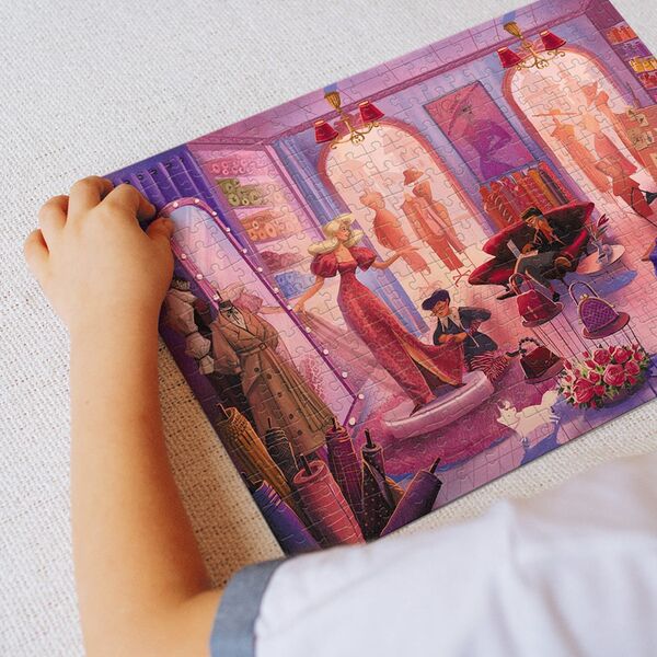 Dodo Puzzle "Atelier" 300 Elementów Układanka Zestaw Dla Dzieci I Dorosłych
