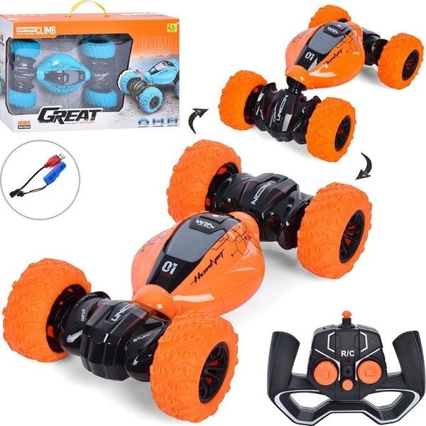 Madej Kaskaderskie autko twist RC Zdalnie Sterowany akrobata