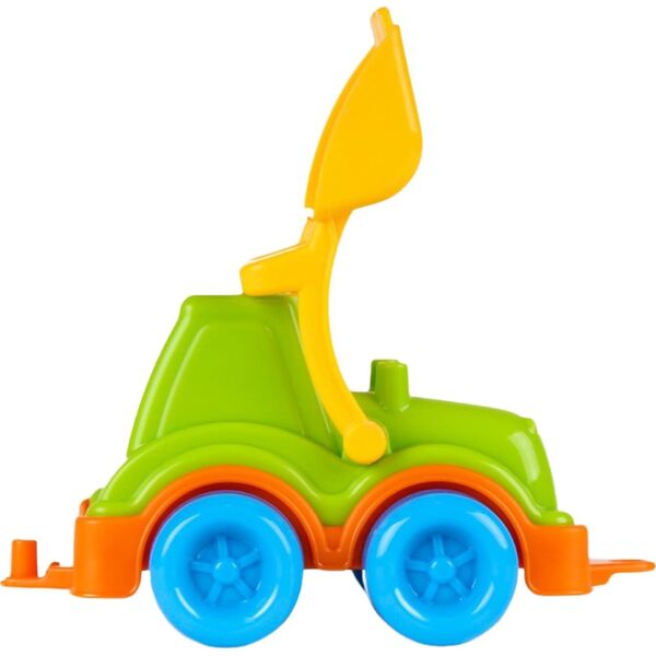 Technok Ciągnik Mini Traktor Ruchome Koła Łyżka Pojazd Rolniczy Do Piaskownicy