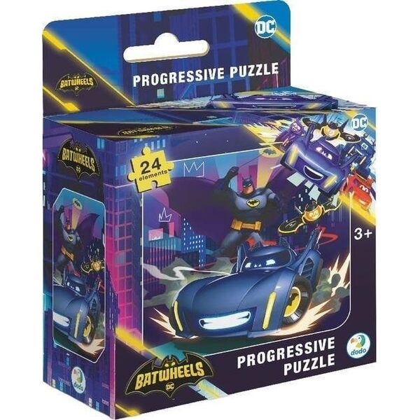 Puzzle 24 Batwheels. Batmobil Bam