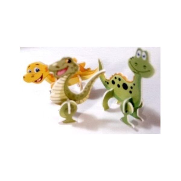 Mini dinozaury do składania mix 5szt