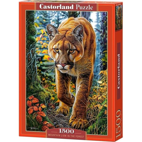 Puzzle 1500 Mountain Lion In The Forest CASTOR