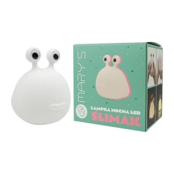 Lampka nocna LED ślimak