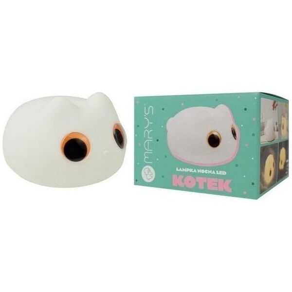 Lampka nocna LED kotek