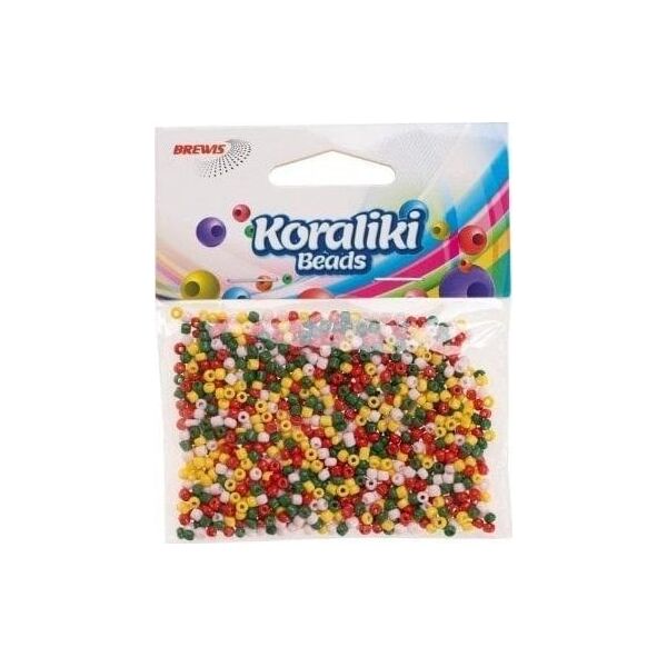 Koraliki akrylowe do nawlekania 35mm 30g