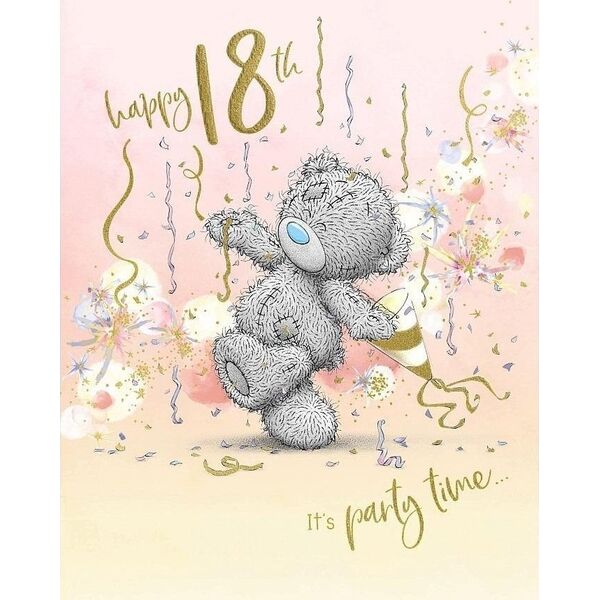 Kartka urodzinowa Happy 18th
