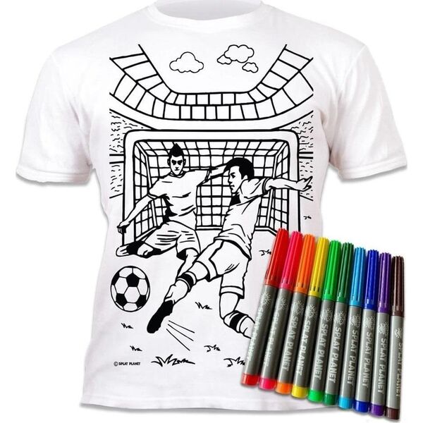 Koszulka do wielokrotnego kolorowania Piłka 5-6