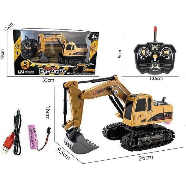 Koparka R/C 5 funkcji