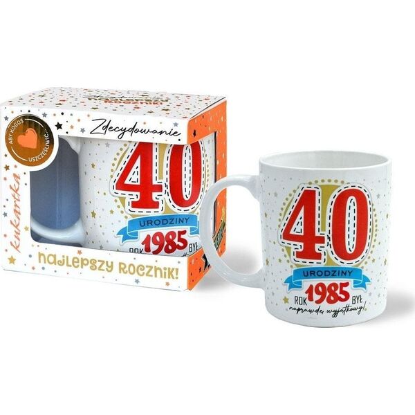 Kubek Premium Urodziny 40