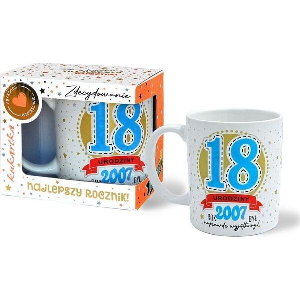 Kubek Premium Urodziny 18