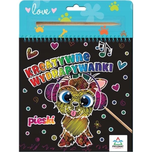 Kreatywne wydrapywanki. Pieski
