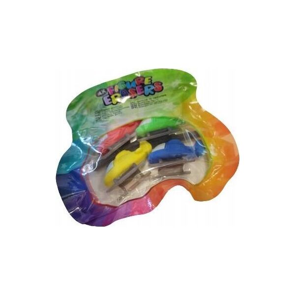 Zestaw gumki do ścierania puzzle Block Vehicle