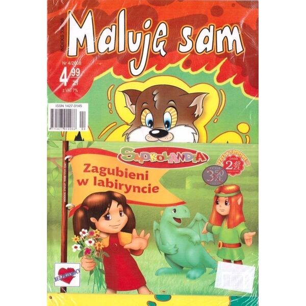 Maluję sam + kolorowanka MIX