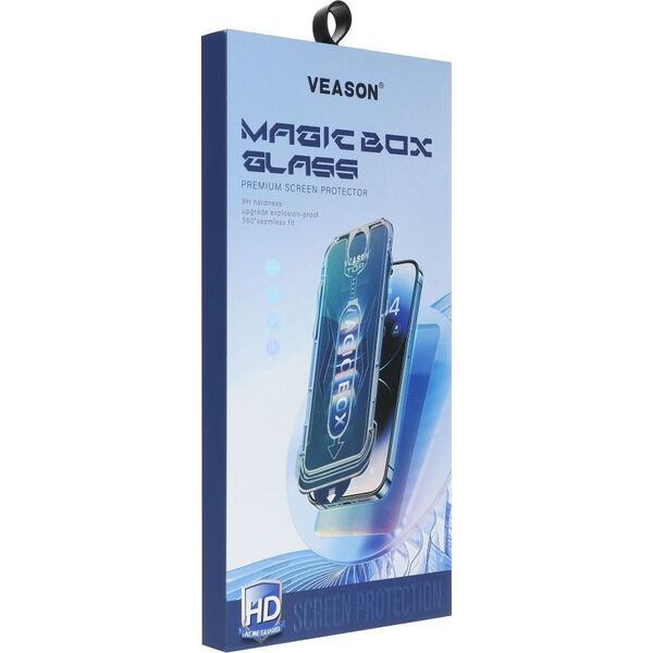 VMAX Szkło Hartowane 6D Pro Veason Easy-Install Glass - do Iphone XS Max czarny