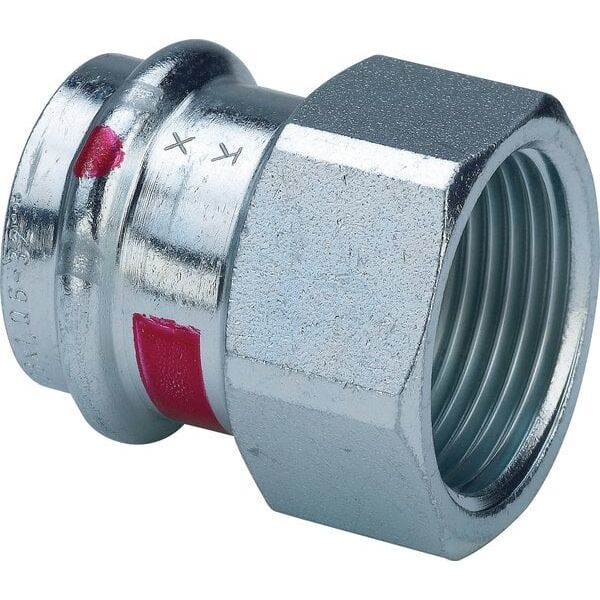 Element wsadowy 22 x 1/2 stal / ocynkowaneŁącznik do rur