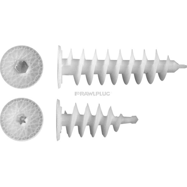 Koelner/Rawlplug Kołek spiralny do styropianu 50mm - 0.05ts - R-ISO-PLUG-50