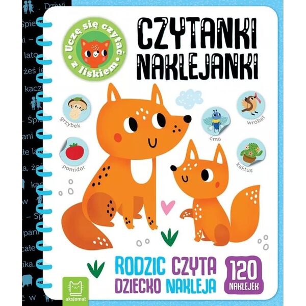 Aksjomat Czytanki-naklejanki Uczę się czytać z liskie 39396