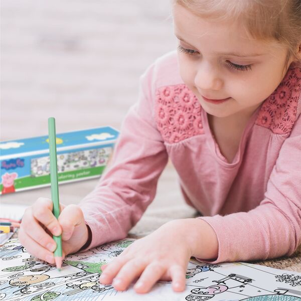 Dodo Kolorowanka W Rolce Świnka Peppa Pig Zestaw Kreatywny Do Malowania Rysowani