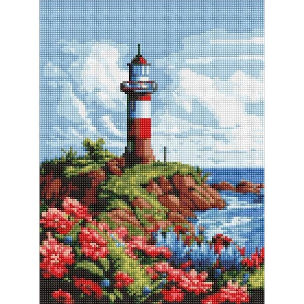 Norimpex Diamentowa mozaika - Malownicza kraina 30x40cm
