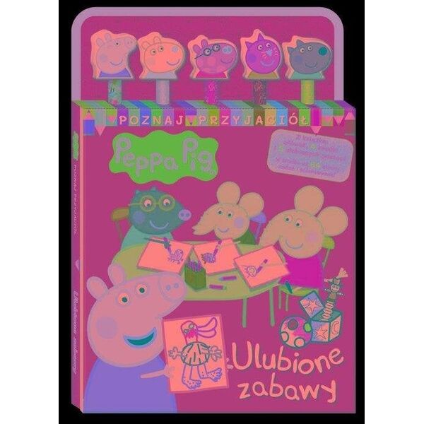 Media Service Zawada Peppa Pig Poznaj przyjaciół cz.1 Ulubione zabawy