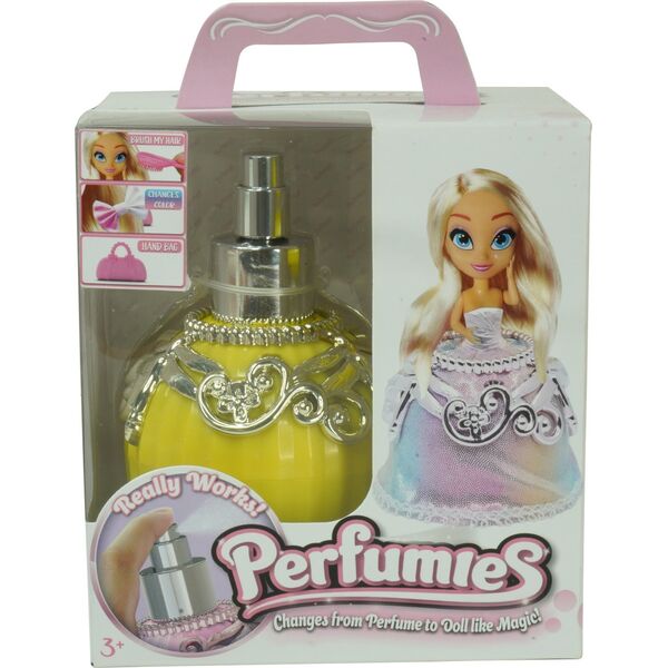Tm Toys TM Toys Laleczka Perfumies Chloe Love Laleczka we flakonie Żółta