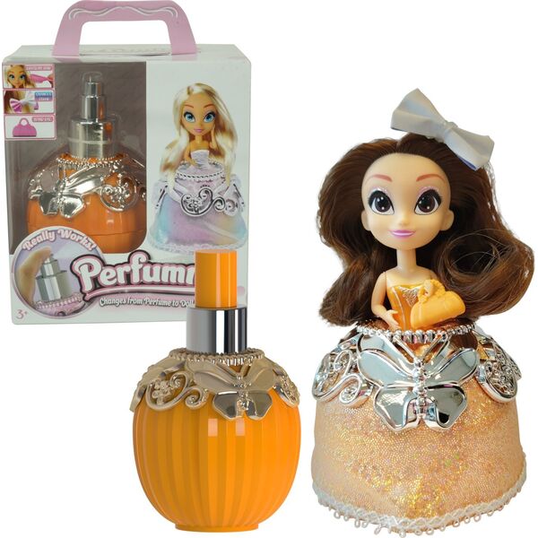 Tm Toys TM Toys Laleczka Perfumies Ella Jada Laleczka we flakonie Pomarańczowa