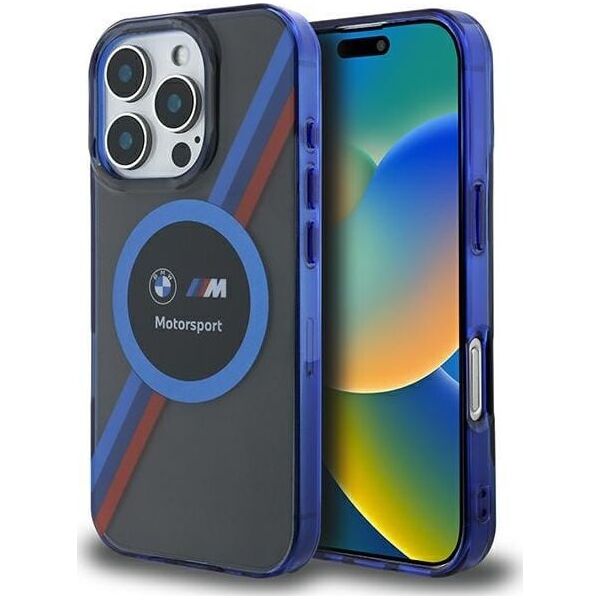 BMW BMW BMHMP16L23HTPUK iPhone 16 Pro 6.3" czarny/black hardcase Motosport IML Circle MagSafe