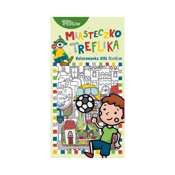 Monumi Kolorowanka XXL. Miasteczko Treflika