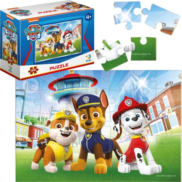 Dodo Puzzle Mini "Paw Patrol" 35 Elementów Układanka Dla Dzieci Psi Patrol