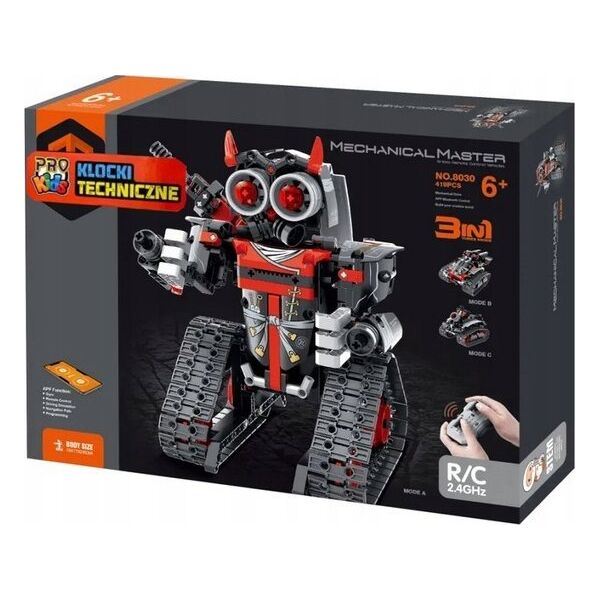 Cobi Klocki techniczne RC 3w1Robot/Auto czerw.05567