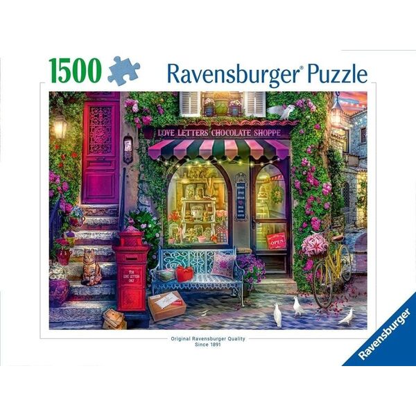 Ravensburger Puzzle 1500 Sklep z czekolad?
