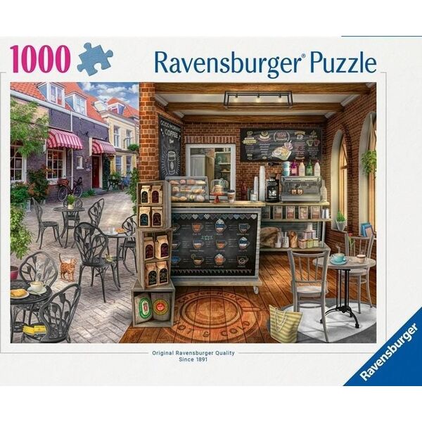 Ravensburger Puzzle 1000 Urocza Kawiarnia