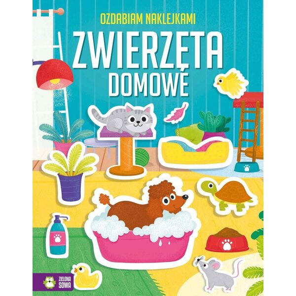 Ozdabiam naklejkami. Zwierzęta domowe