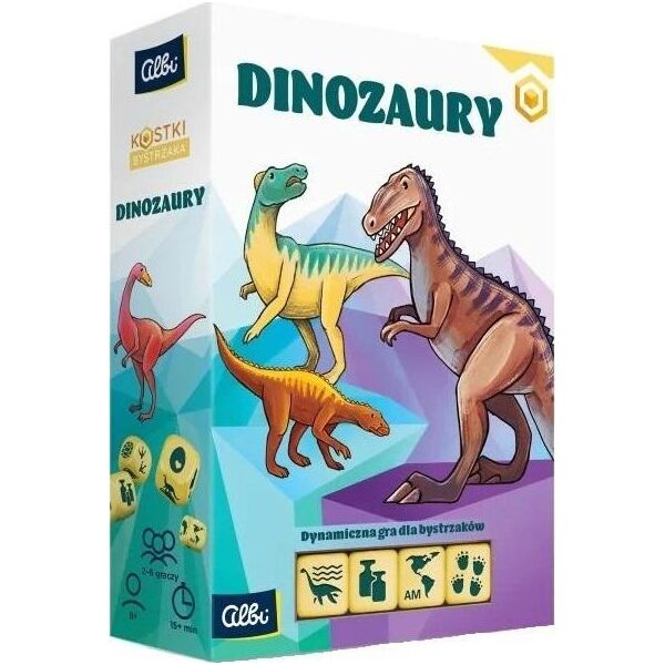 Kostki bystrzaka Dinozaury