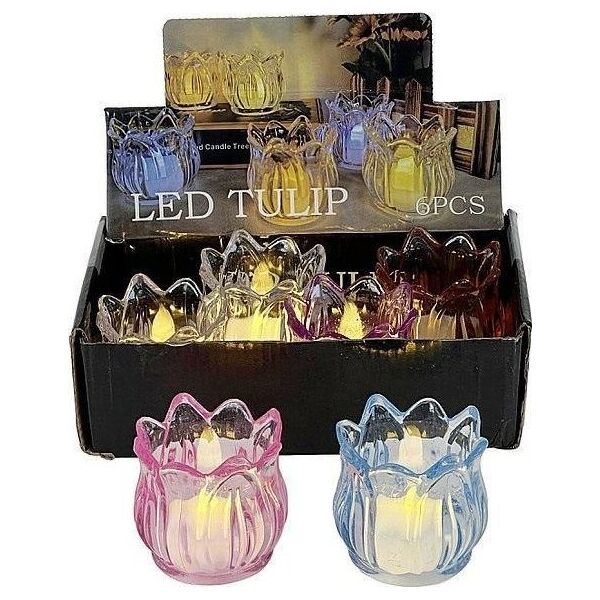 Lampion LED Tulipan MIX