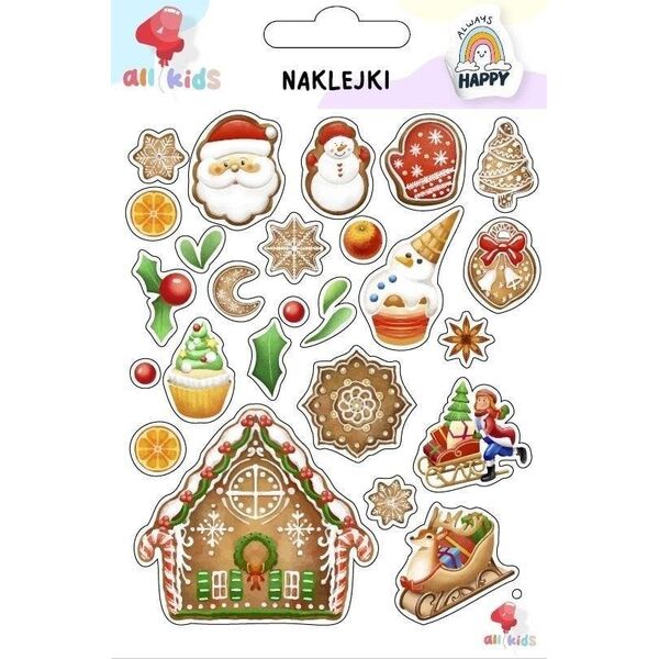 Naklejki dla dzieci Boże Narodzenie 3