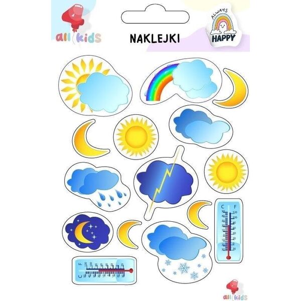 Naklejki dla dzieci Pogoda